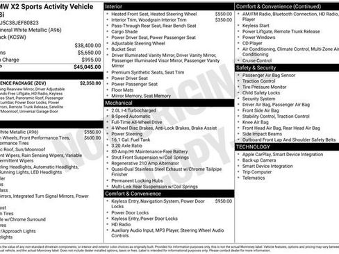 Used 2018 BMW X2 xDrive28i w/ Convenience Package image 6