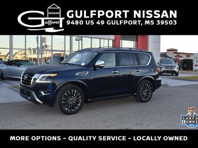 Certified 2024 Nissan Armada Platinum w/ Captain's Chairs Package