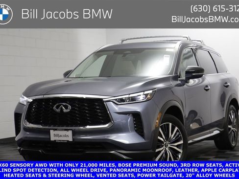 Used 2023 INFINITI QX60 Sensory w/ Cargo Package AWD/4WD image 1