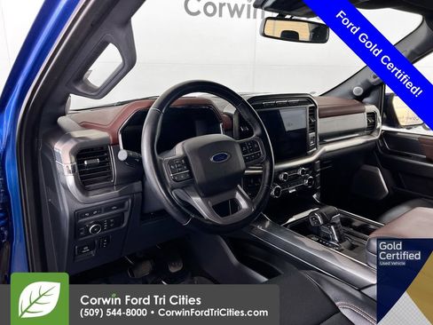 Certified 2022 Ford F150 Lariat w/ Equipment Group 502A High AWD/4WD image 3