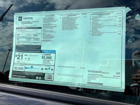 Used 2025 Toyota Tacoma TRD Sport w/ TRD Sport Premium Package image 22