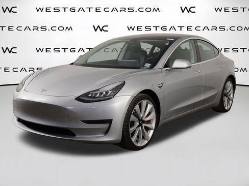 Used 2019 Tesla Model 3 Long Range AWD/4WD image 1