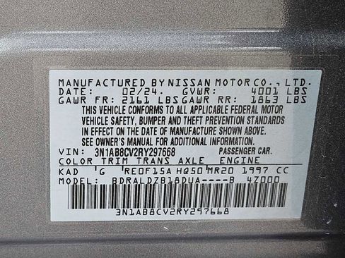 Used 2024 Nissan Sentra SV image 25