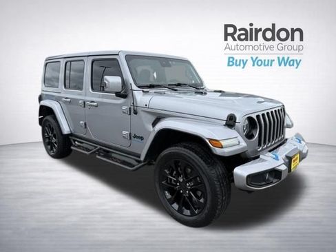 Used 2021 Jeep Wrangler Unlimited Sahara AWD/4WD image 1