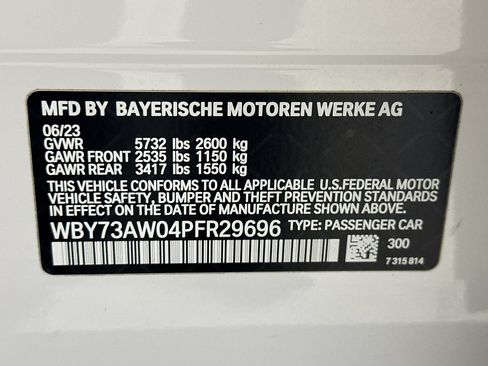 Used 2023 BMW i4 eDrive40 w/ Premium Package RWD image 30