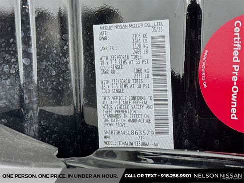 Certified 2025 Nissan Rogue SV w/ SV Premium Package image 32