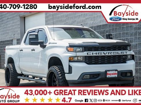 Used 2021 Chevrolet Silverado 1500 Custom w/ Custom Max Trailering Package AWD/4WD image 1