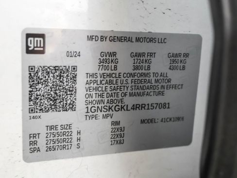 Used 2024 Chevrolet Suburban High Country image 58