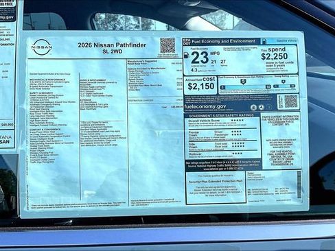 New 2026 Nissan Pathfinder SL FWD image 14