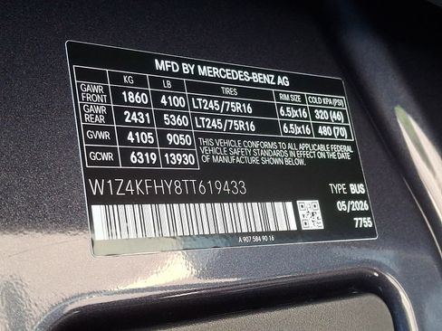New 2026 Mercedes-Benz Sprinter 2500 image 19