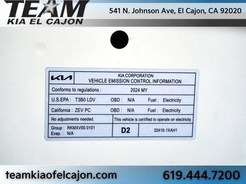Certified 2024 Kia EV6 Light RWD image 36