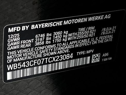 New 2026 BMW iX xDrive45 w/ M Sport Package image 15