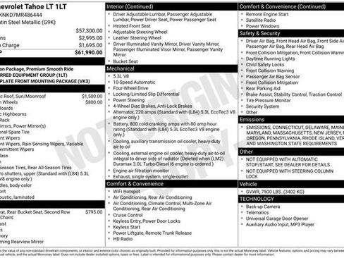 Certified 2021 Chevrolet Tahoe LT image 32