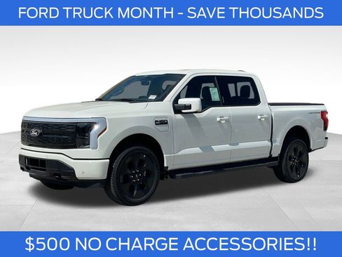New 2025 Ford F150 Lightning Platinum w/ Dark Elements Package image 1