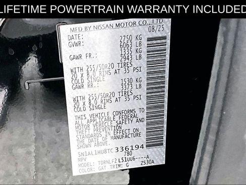 Certified 2026 INFINITI QX60 Autograph w/ Dark Cargo Package image 45