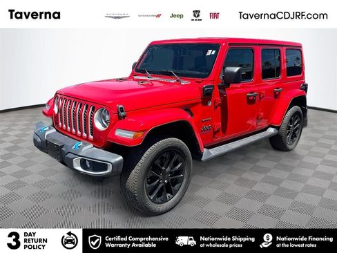 Used 2022 Jeep Wrangler Unlimited Sahara w/ Cold Weather Group image 1