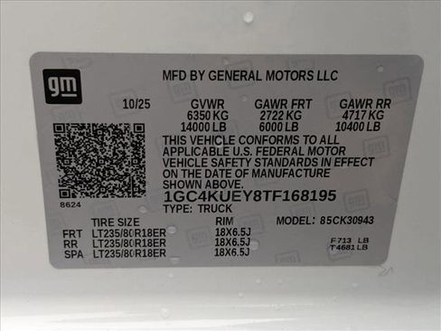 New 2026 Chevrolet Silverado 3500 LTZ w/ LTZ Plus Package image 19