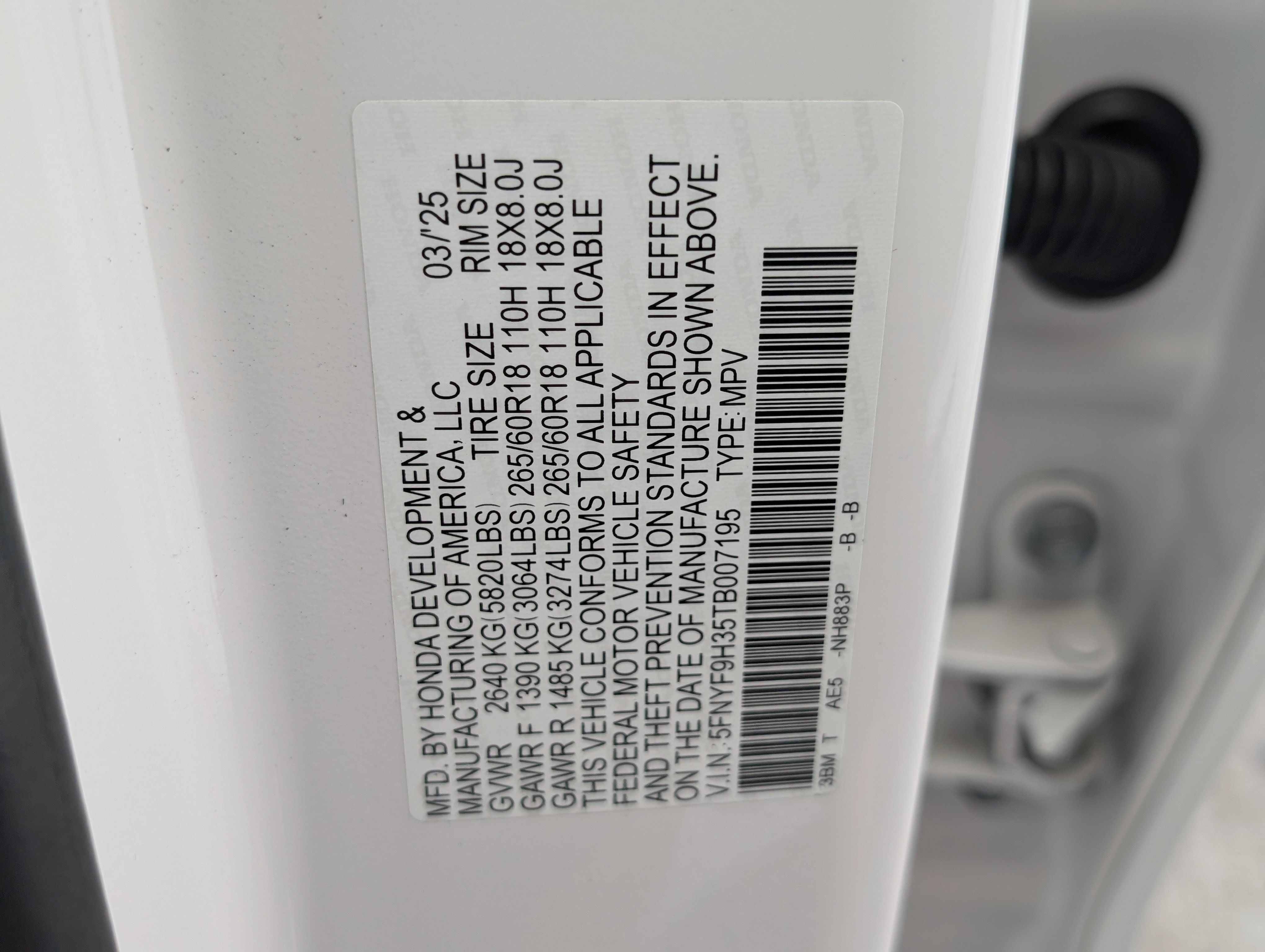Used 2026 Honda Passport RTL image 36