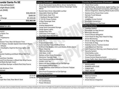 Used 2023 Hyundai Santa Fe SE image 34