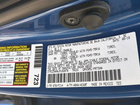 Certified 2018 Toyota Tacoma SR5 AWD/4WD image 23