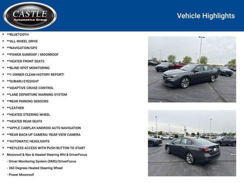 Used 2024 Subaru Legacy Limited AWD/4WD image 3