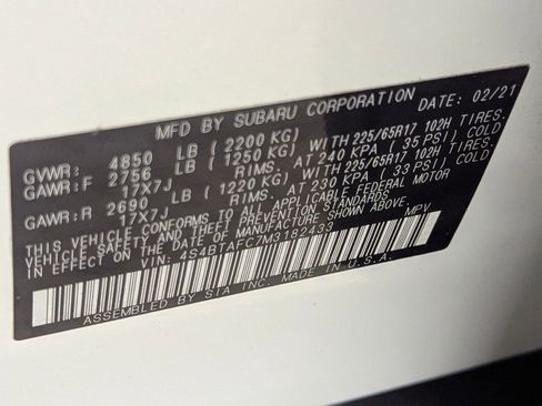 Used 2021 Subaru Outback Premium w/ Popular Package #1 image 20