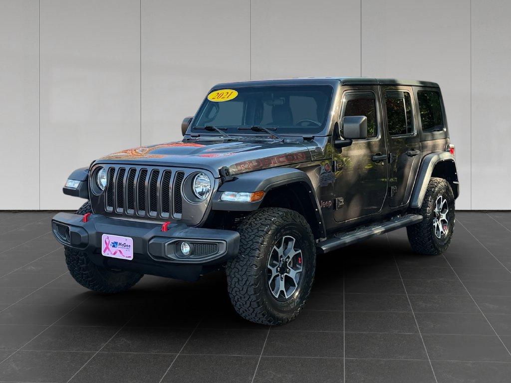Used 2021 Jeep Wrangler Unlimited Rubicon w/ Cold Weather Group AWD/4WD image 1