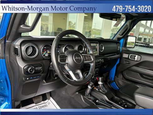 Used 2022 Jeep Wrangler Unlimited Rubicon 4xe w/ Cold Weather Group image 10