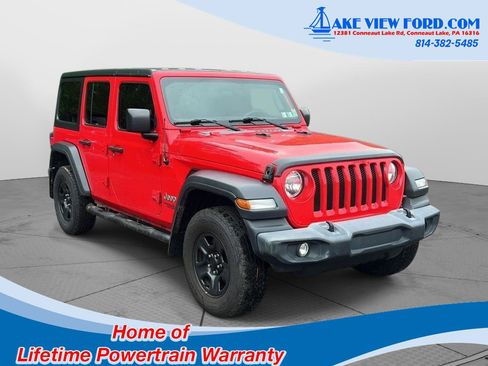 Used 2018 Jeep Wrangler Unlimited Sport AWD/4WD image 4