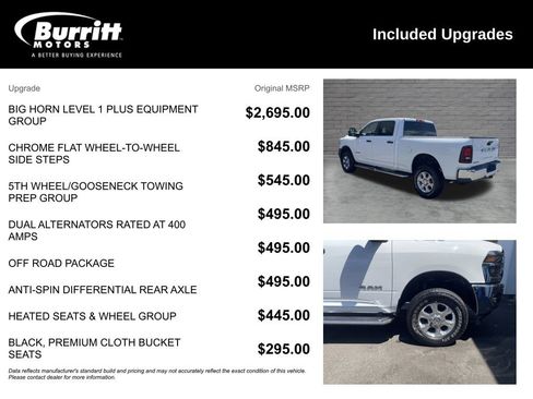 Used 2025 RAM 2500 Big Horn AWD/4WD image 3