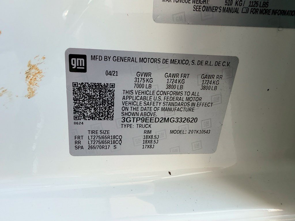 Used 2021 GMC Sierra 1500 AT4 AWD/4WD image 39