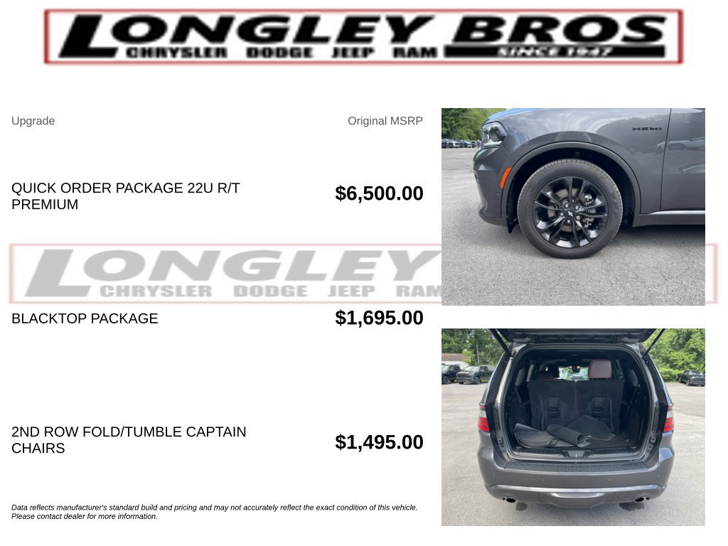 Used 2025 Dodge Durango R/T AWD/4WD image 2