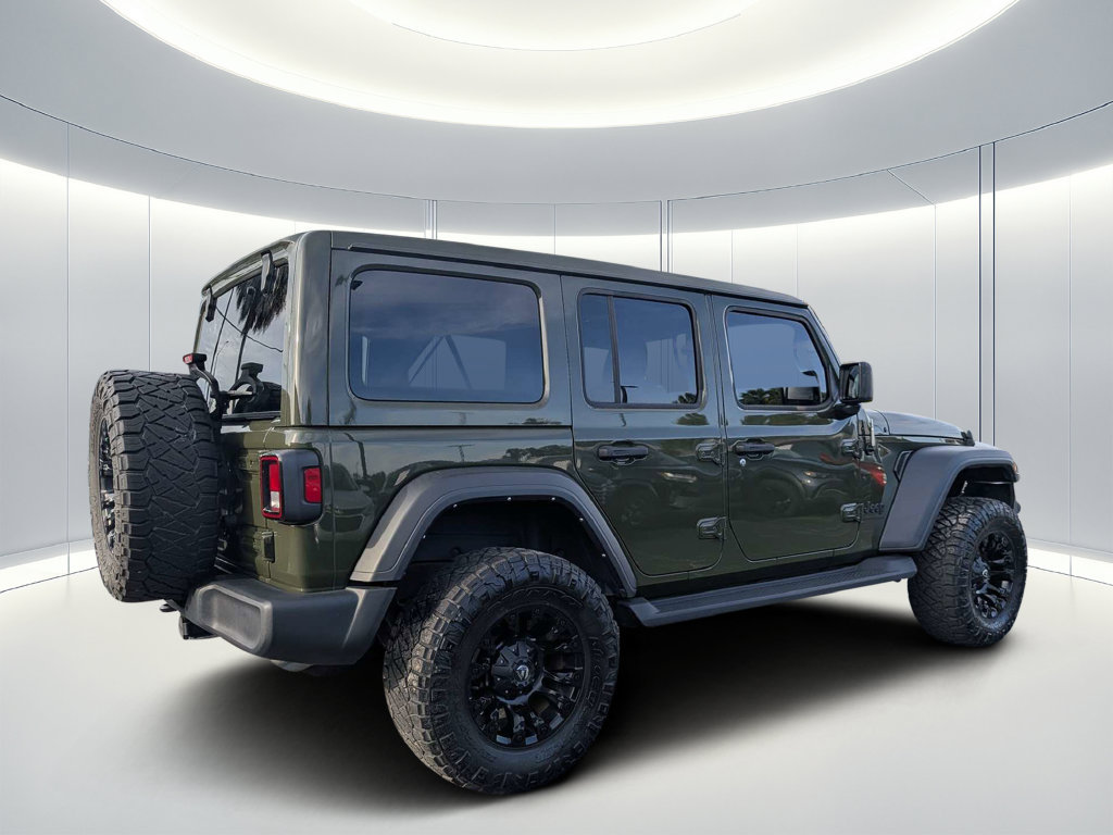 Used 2023 Jeep Wrangler Unlimited Sport w/ Sun And Sound Package AWD/4WD image 4