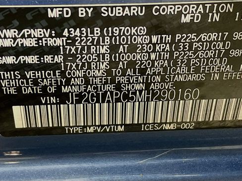 Used 2021 Subaru Crosstrek 2.0i Premium AWD/4WD image 26