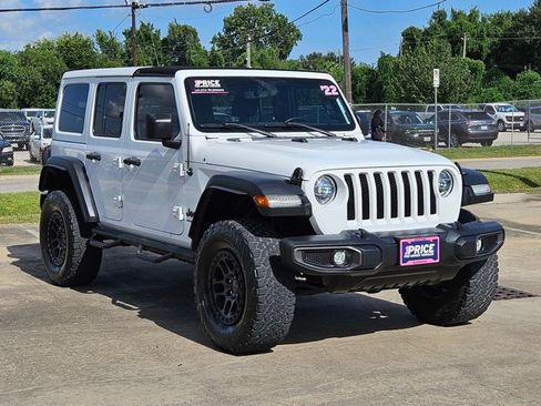Used 2022 Jeep Wrangler Unlimited Sport AWD/4WD image 3