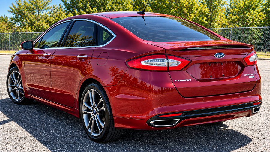 Used 2014 Ford Fusion Titanium AWD/4WD image 4