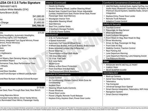 New 2025 MAZDA CX-5 Signature image 9