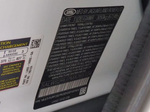 Used 2021 Land Rover Range Rover Sport HST image 36