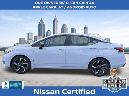 Certified 2025 Nissan Versa SR w/ Trunk Package FWD image 2