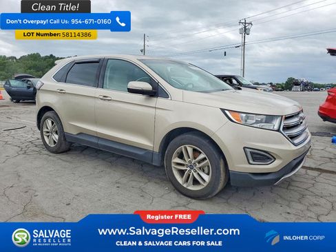 Used 2017 Ford Edge SEL w/ Equipment Group 201A FWD image 5