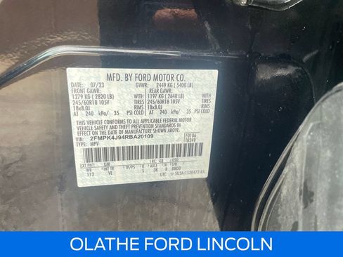 Used 2024 Ford Edge SEL w/ Convenience Package AWD/4WD image 21
