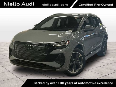 Certified 2023 Audi Q4 e-tron Prestige w/ Black Optic Package AWD/4WD image 1
