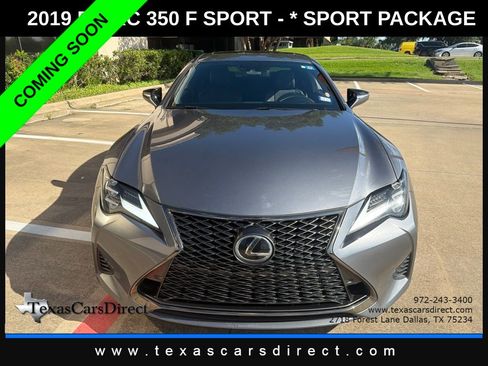 Used 2019 Lexus RC 350 F Sport w/ Accessory Package RWD image 3
