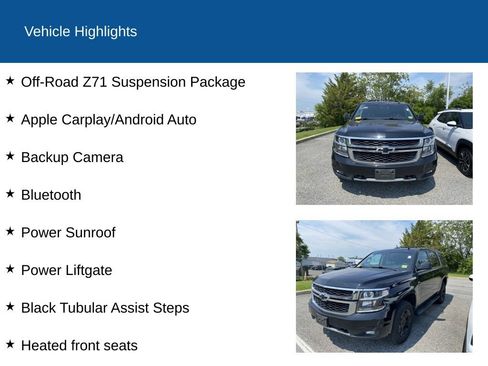 Used 2019 Chevrolet Tahoe LT AWD/4WD image 2
