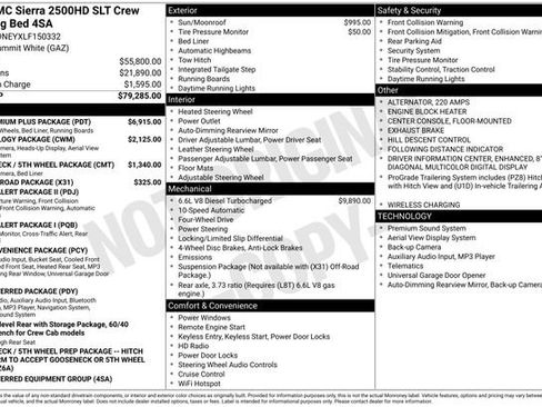 Used 2020 GMC Sierra 2500 SLT w/ SLT Premium Plus Package image 19