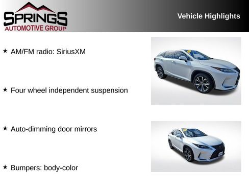 Used 2022 Lexus RX 450h AWD w/ Premium Package image 2