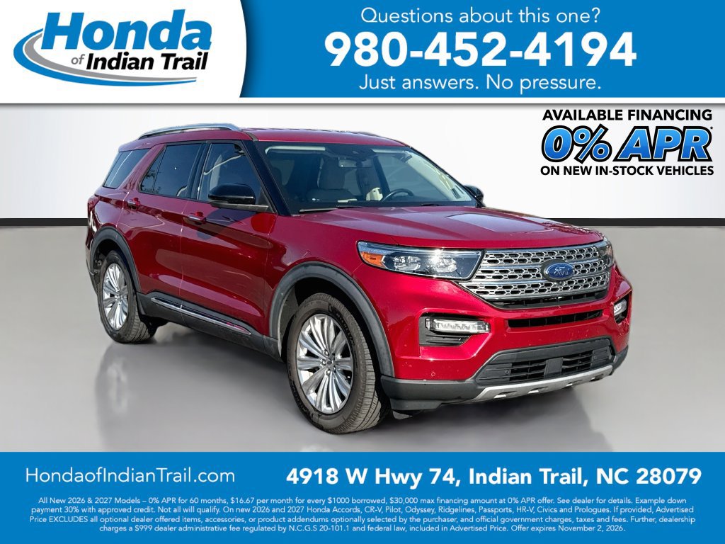 Used 2020 Ford Explorer Limited RWD image 1