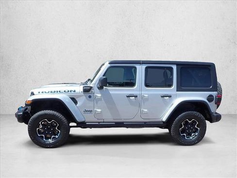 Used 2023 Jeep Wrangler Unlimited Rubicon 4xe w/ Steel Bumper Group AWD/4WD image 2