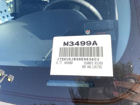 Used 2022 Toyota 4Runner Limited image 40