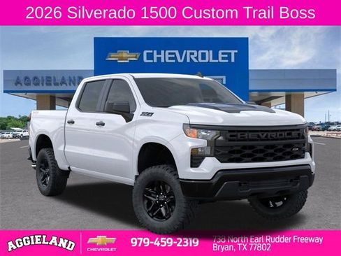 New 2026 Chevrolet Silverado 1500 Custom Trail Boss w/ Dark Appearance Package image 7